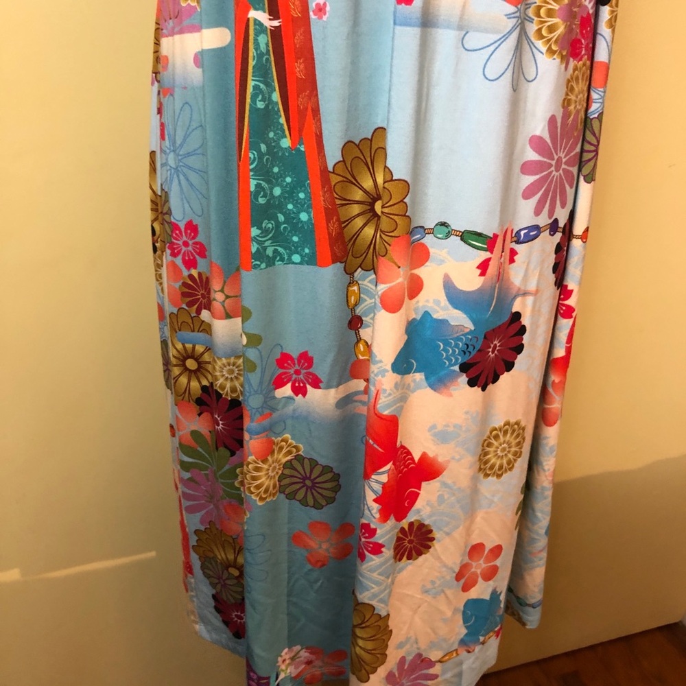 Johnny Was Floral Patchwork Midi Dress - Picture 5 of 13